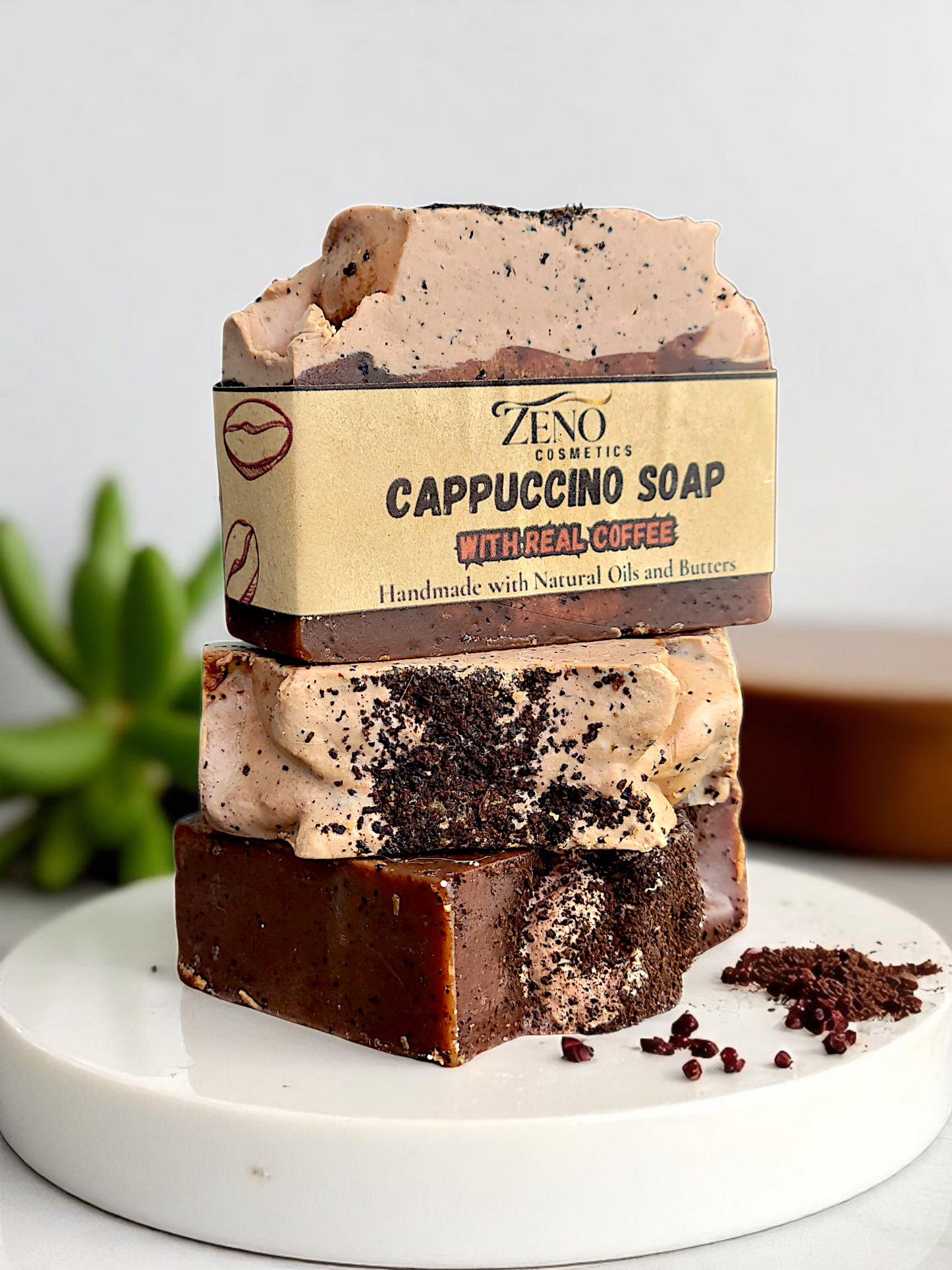 Mini Cappuccino Scrub Soap