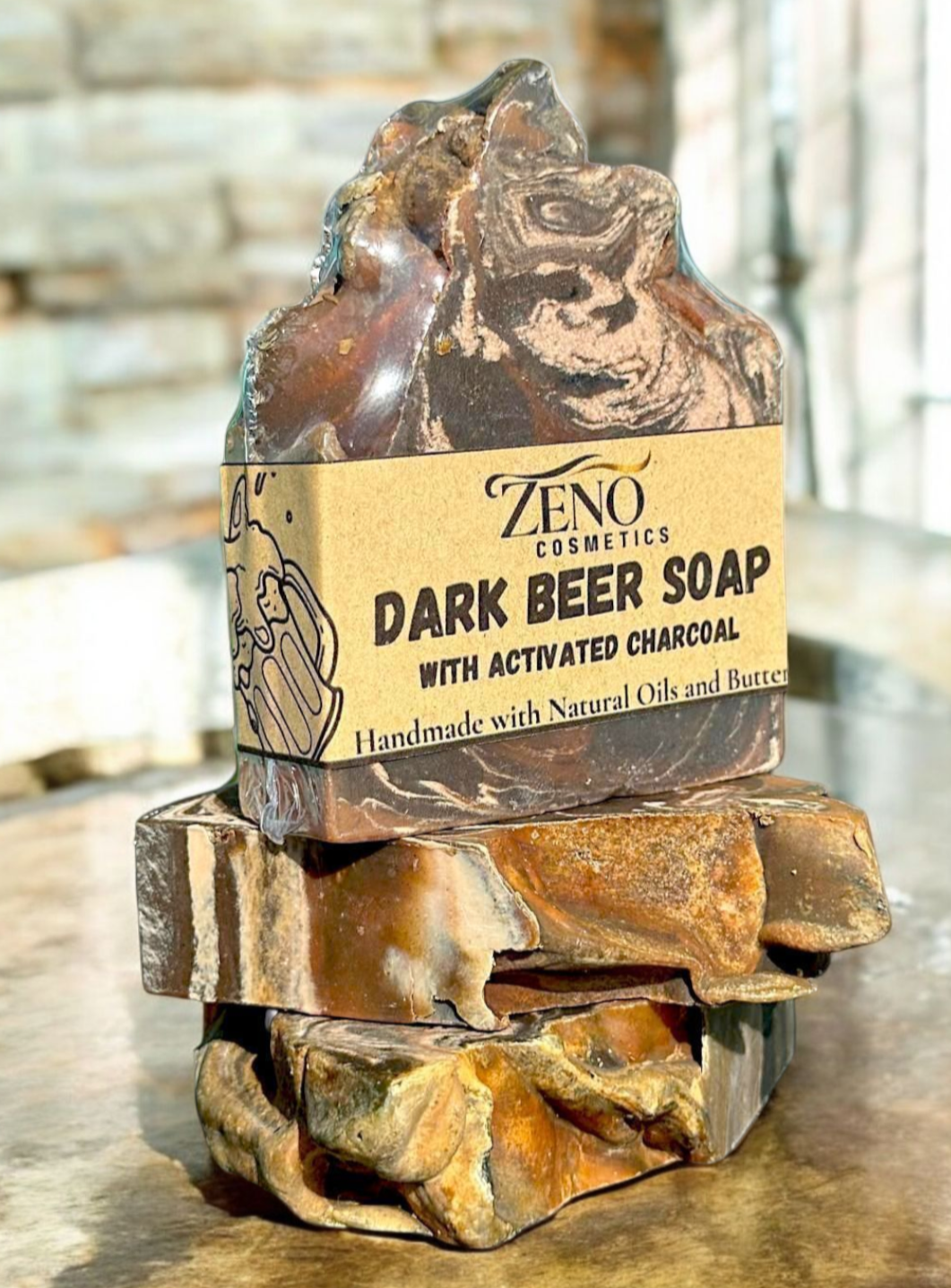 Dark Beer/Charcoal Soap