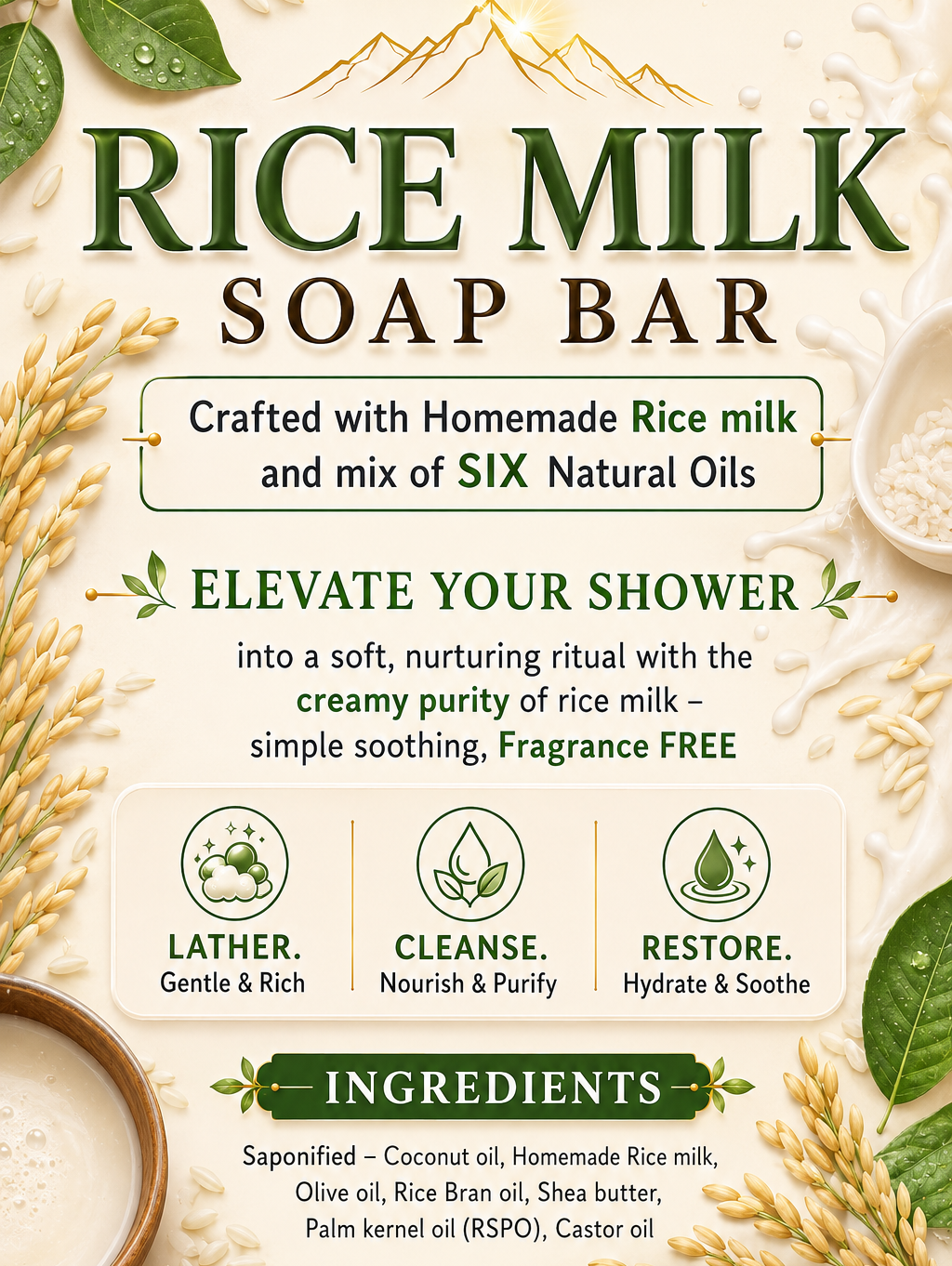Rice Milk Soap