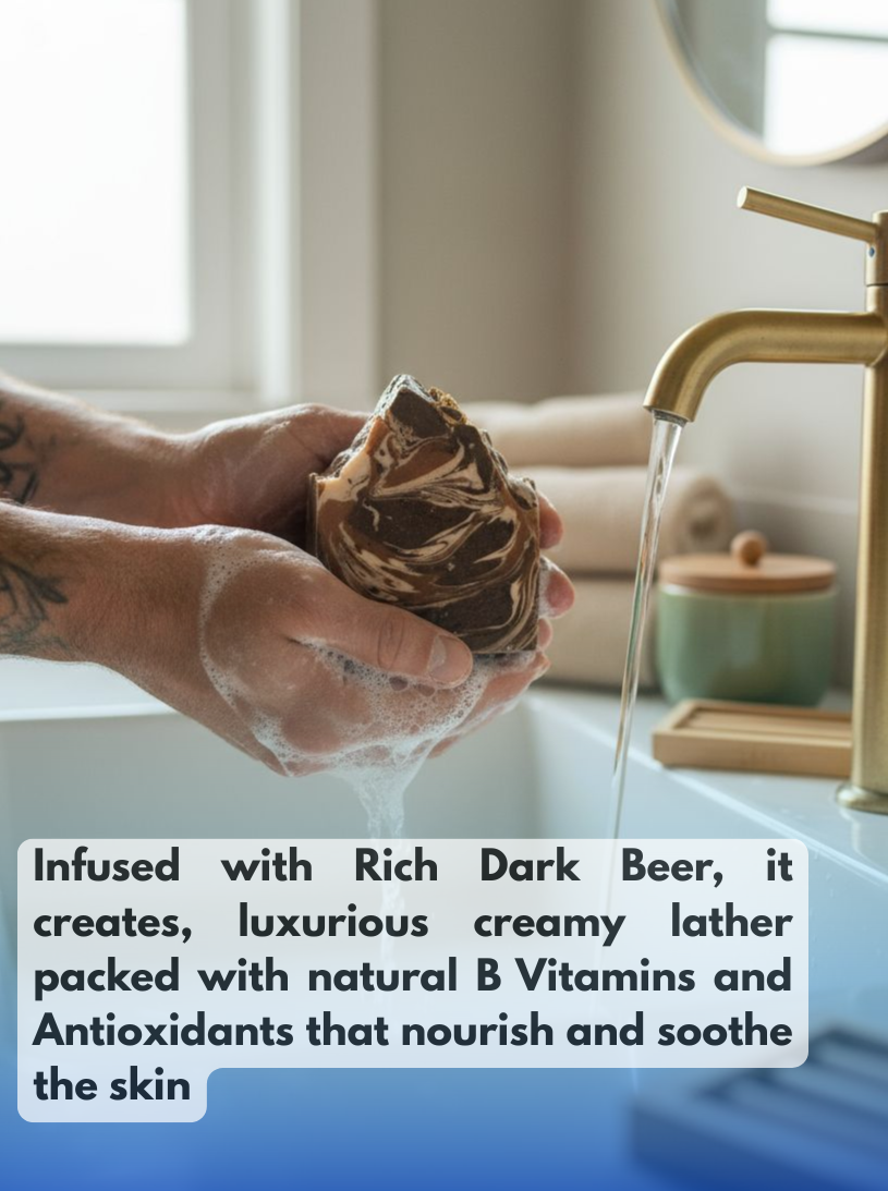 Dark Beer/Charcoal Soap
