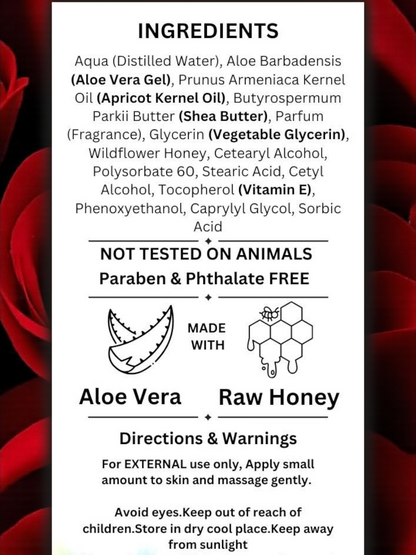 Summer Rose body lotion