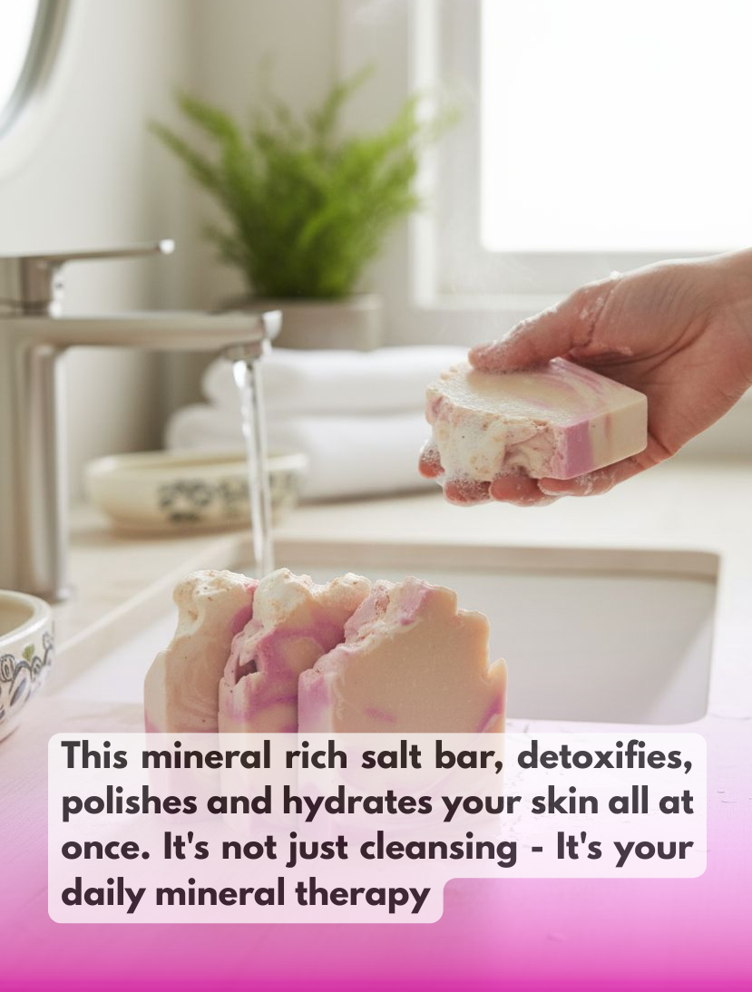 Himalayan Pink Salt soap