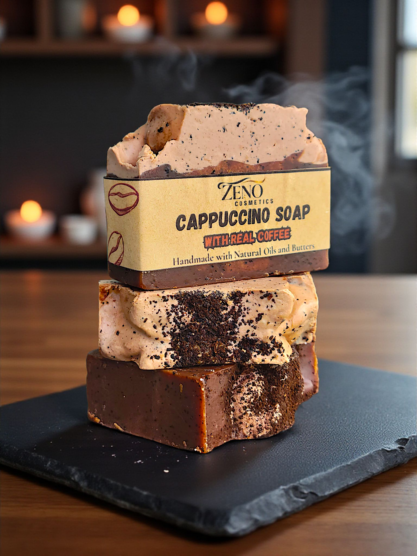 Mini Cappuccino Scrub Soap