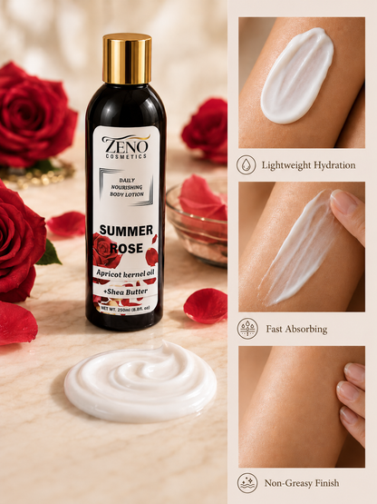 Summer Rose body lotion