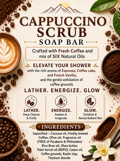 Cappuccino Scrub Soap