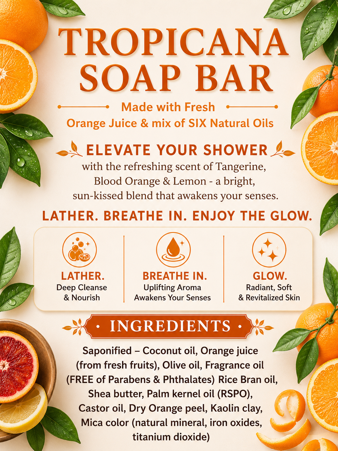 Tropicana Soap