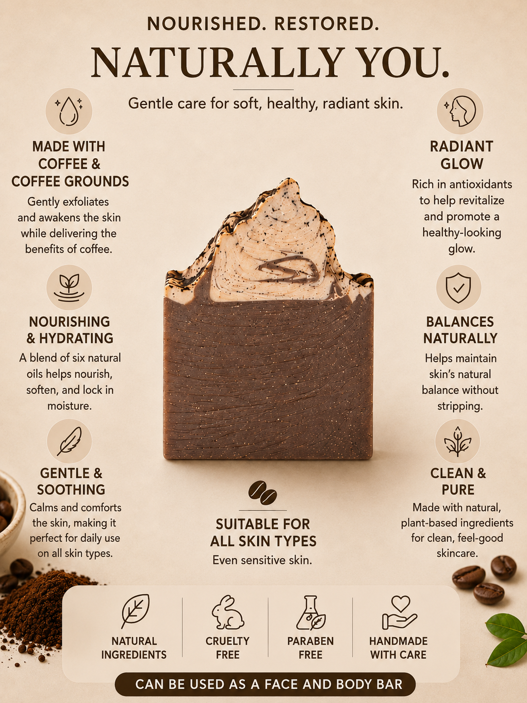 Cappuccino Scrub Soap