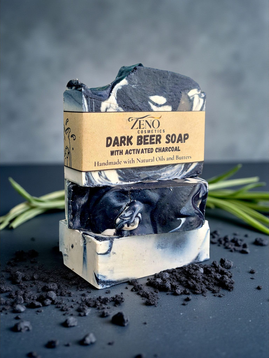 Mini Dark Beer/Charcoal Soap