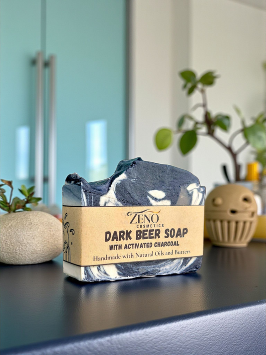 Mini Dark Beer/Charcoal Soap