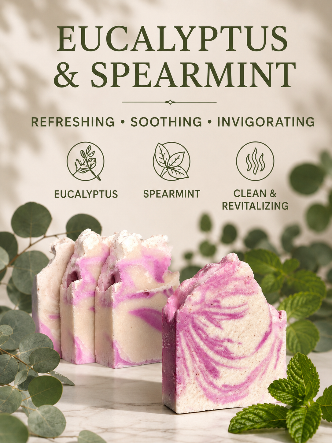 Himalayan Pink Salt soap