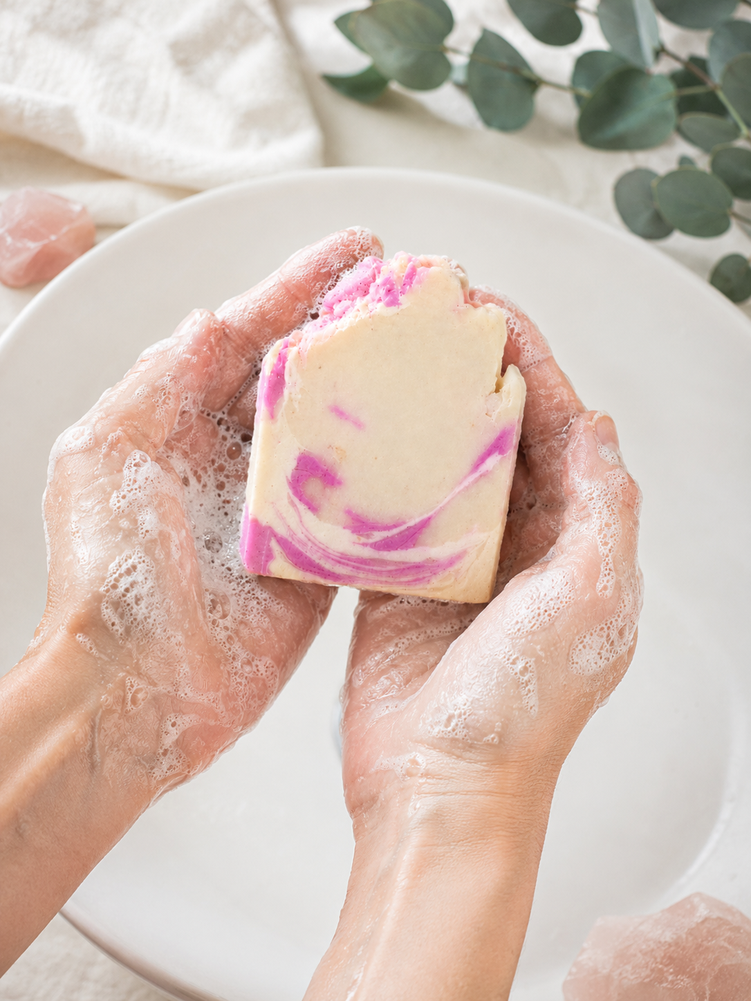 Himalayan Pink Salt soap