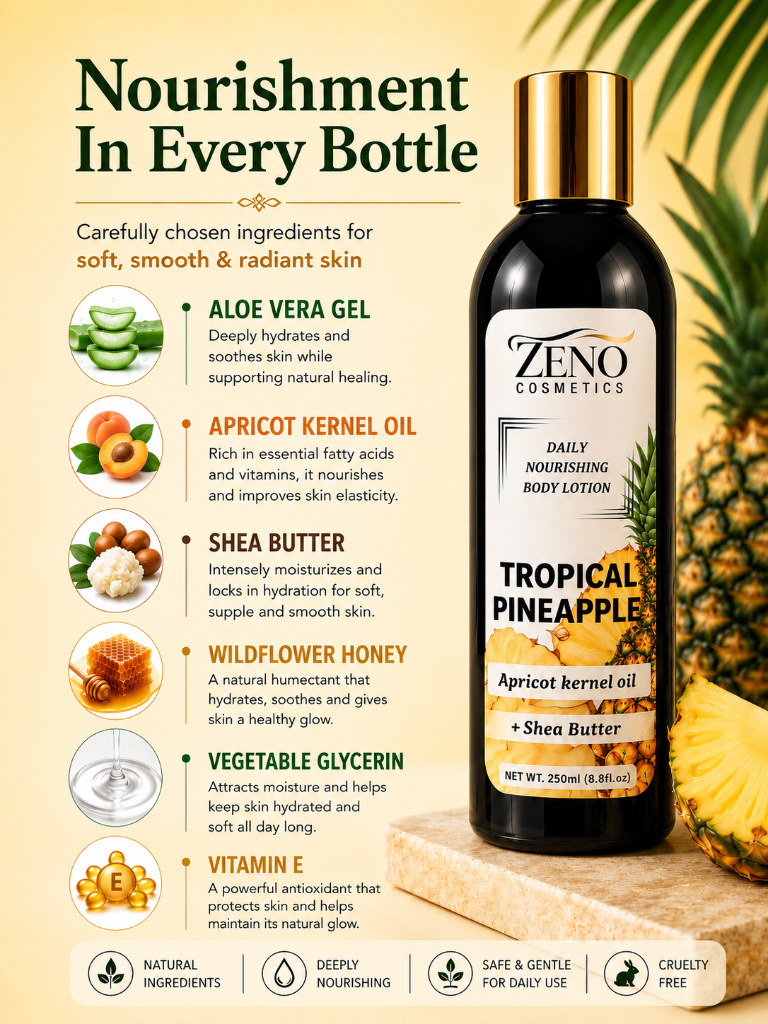 Tropical Pineapple Body Lotion
