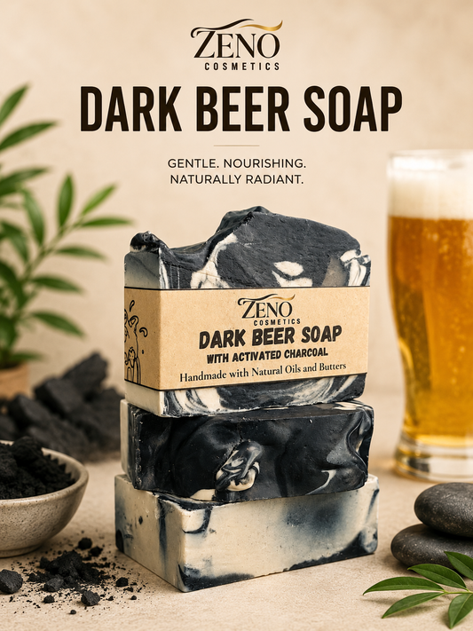 Mini Dark Beer/Charcoal Soap