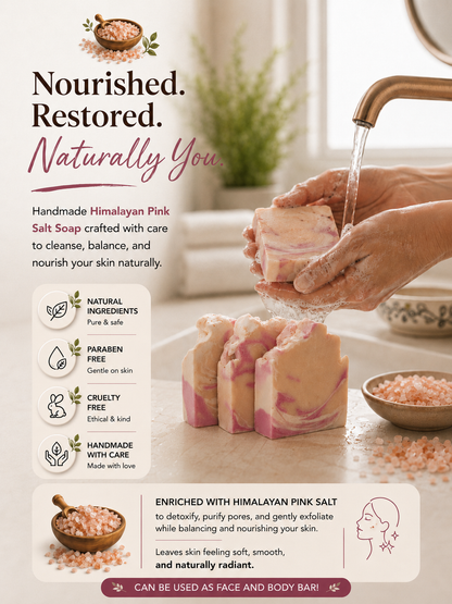 Himalayan Pink Salt soap
