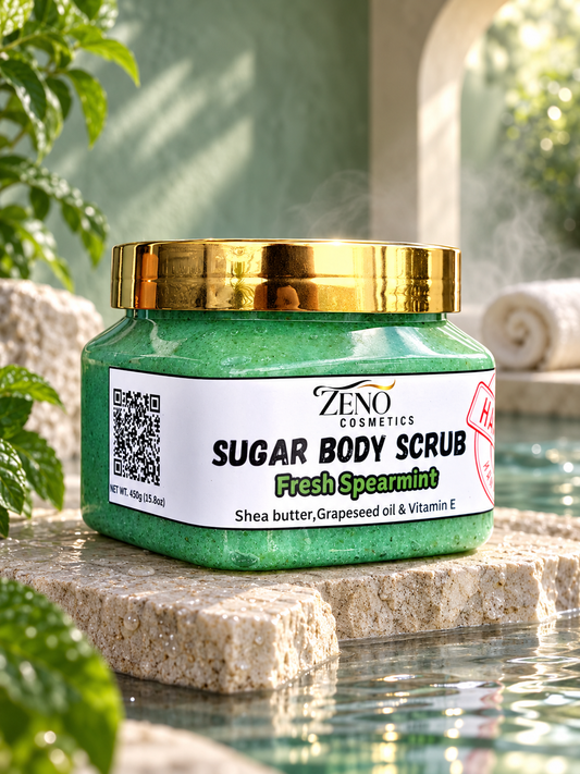 Fresh Spearmint Body Scrub