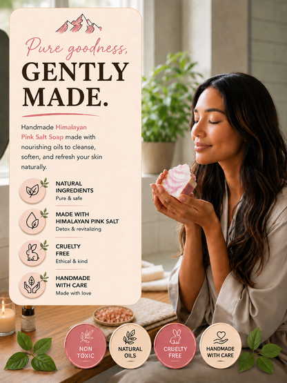 Himalayan Pink Salt soap
